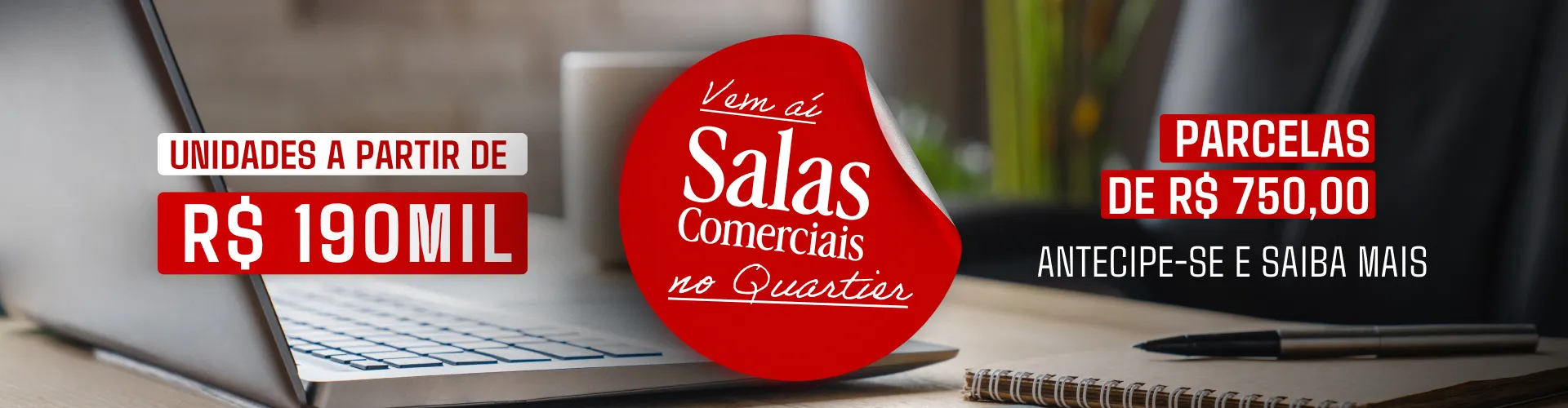 Salas Comerciais Quartier