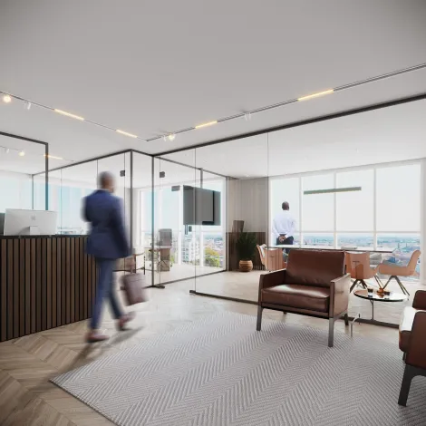 imagem 1 - Sala comercial de alto padrão no Edifício Zabaleta Office imagem 1 - Sala comercial de alto padrão no Edifício Zabaleta Office