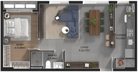 imagem 2 - Apartamento - Padrão imagem 2 - Apartamento - Padrão